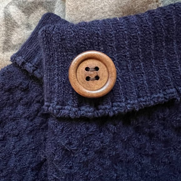 New Own Style Women’s Winter Gloves W/ Button Details in Blue - Picture 5 of 7